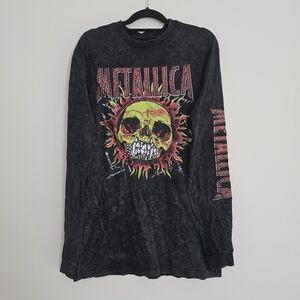 Metallica Longsleeve Tie Dye Band Tee - XLT